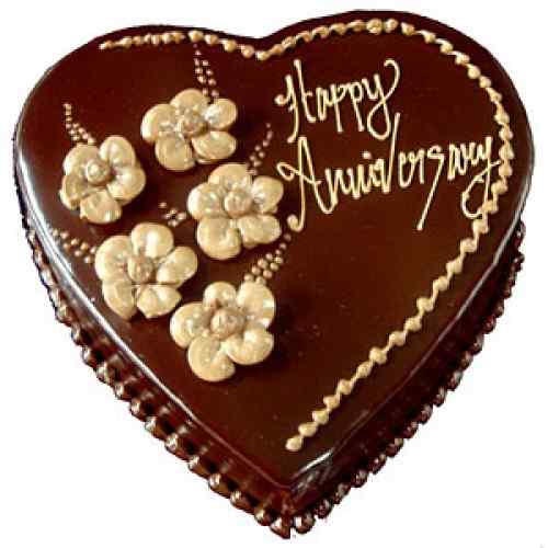 Chocolate Heart Cake Delivery in Gurugram