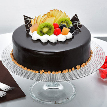 Exotic Chocolate Fruit Cake