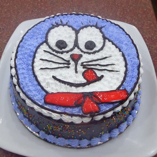 Doraemon Face Cake Delivery in Gurugram