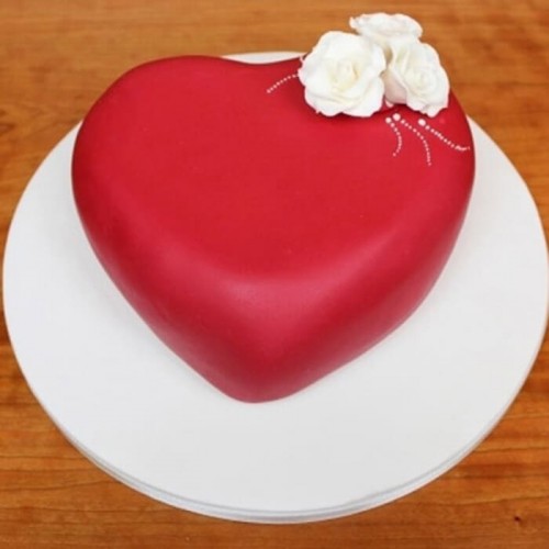 Blossoming Love Fondant Cake Delivery in Gurugram