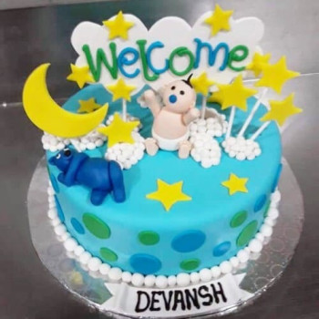 Baby Shower Customized Cake Baby Shower Customized Cake