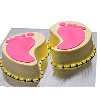 First Foot Step Designer Cake First Foot Step Designer Cake