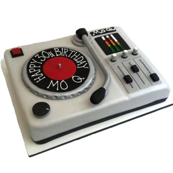 DJ Designer Fondant Cake DJ Designer Fondant Cake