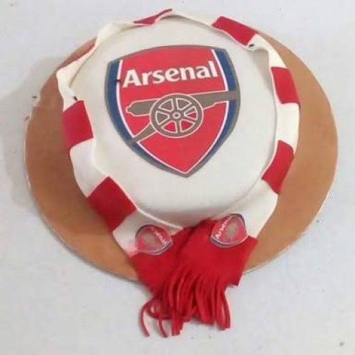 Arsenal Club Themed Cake Delivery in Gurugram
