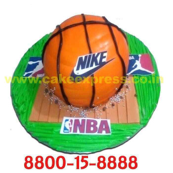 NBA Fondant Cake NBA Fondant Cake