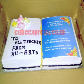 Book Shape Cake Book Shape Cake