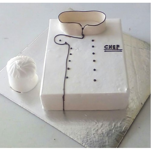 Chef Jacket Cake Delivery in Gurugram