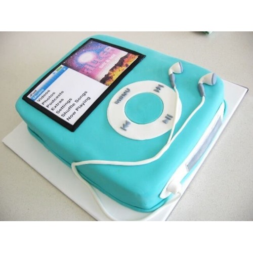 iPod Shape Fondant Cake Delivery in Gurugram