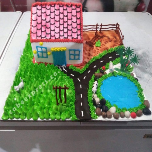 Sweet Home Designer Cake Delivery in Gurugram
