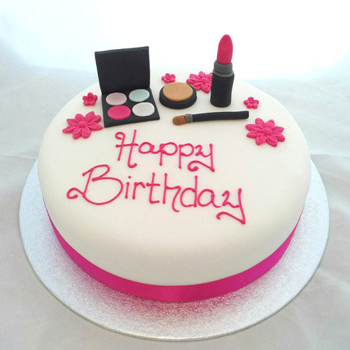 Makeup Fondant Cake Delivery in Gurugram Makeup Fondant Cake Delivery in Gurugram