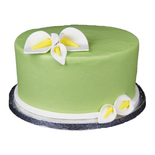 Lily Theme Fondant Cake Delivery in Gurugram