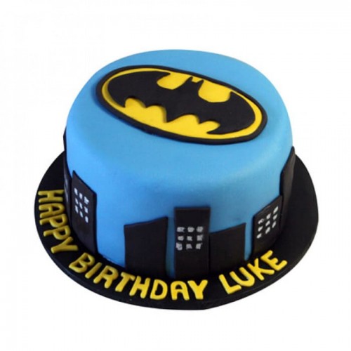 Batman & Gotham City Fondant Cake Delivery in Gurugram