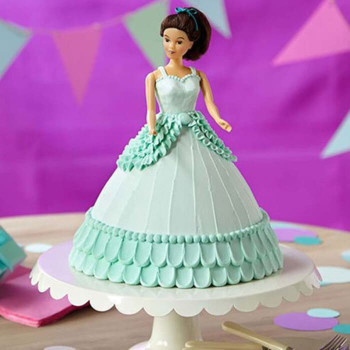 Blue Barbie Cake Blue Barbie Cake