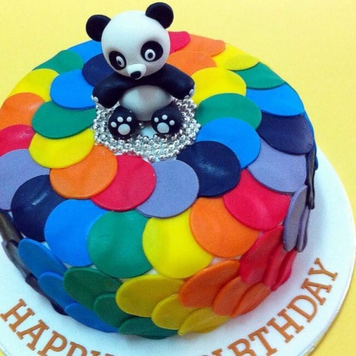 Cute Baby Panda Theme Cake Delivery in Gurugram