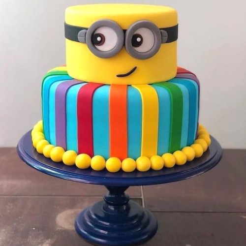 Cute Minion Birthday Cake Delivery in Gurugram Cute Minion Birthday Cake Delivery in Gurugram