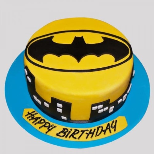 Electrifying Batman Fondant Cake Delivery in Gurugram Electrifying Batman Fondant Cake Delivery in Gurugram