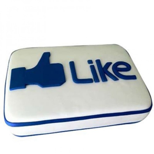 Facebook Customized Fondant Cake Delivery in Gurugram Facebook Customized Fondant Cake Delivery in Gurugram