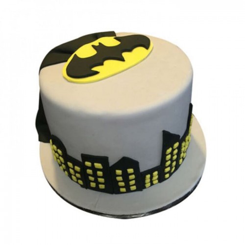 Fancy Batman Fondant Cake Delivery in Gurugram