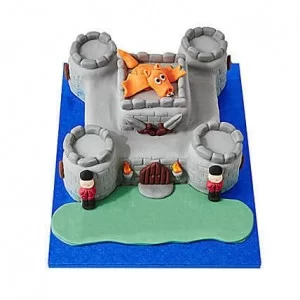Fort Theme Fondant Cake Delivery in Gurugram