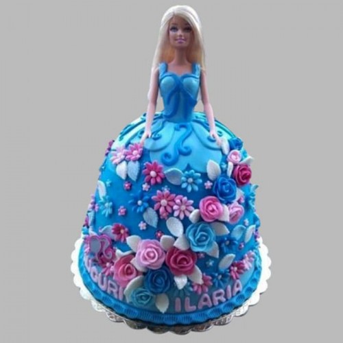 Heavenly Barbie Fondant Cake Delivery in Gurugram