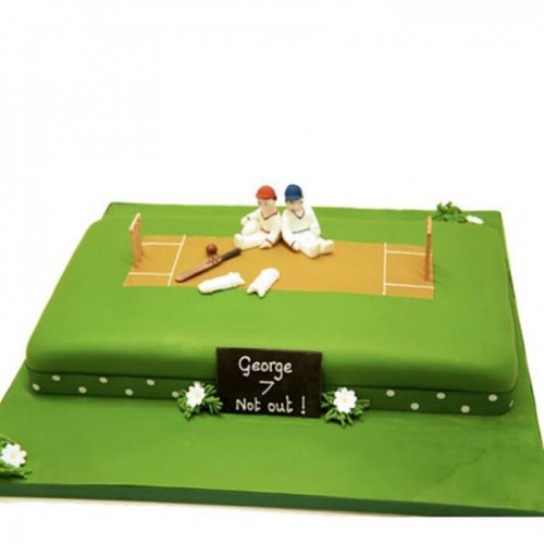 Heavenly Delights Cricket Fondant Cake Delivery in Gurugram