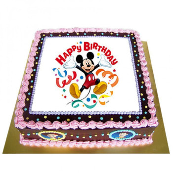 Mickey Mouse Special Photo Cake Mickey Mouse Special Photo Cake