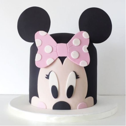 Minnie Mouse Fondant Cake Delivery in Gurugram