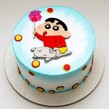 Mischievous Shinchan Cake Mischievous Shinchan Cake