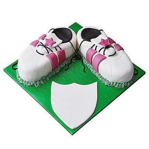 Sports Shoe Fondant Cake Delivery in Gurugram