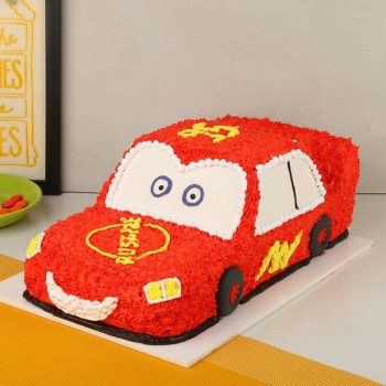 Super Car Cream Cake Super Car Cream Cake