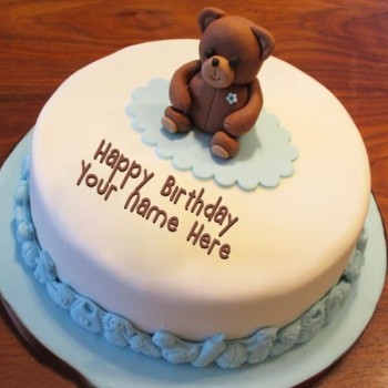 Teddy Theme Fondant Cake Teddy Theme Fondant Cake