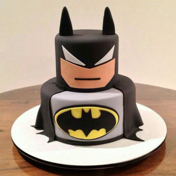 2 Tier Batman Customized Cake 2 Tier Batman Customized Cake