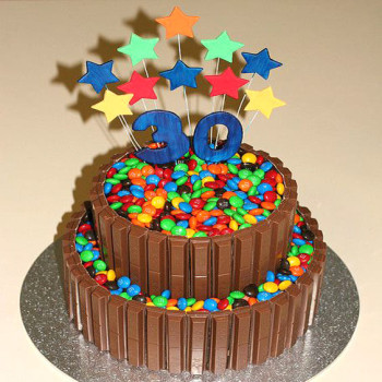 2 Tier Kit Kat Cake 2 Tier Kit Kat Cake