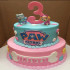2 Tier Paw Patrol Fondant Cake