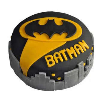 Batman Designer Fondant Cake Batman Designer Fondant Cake