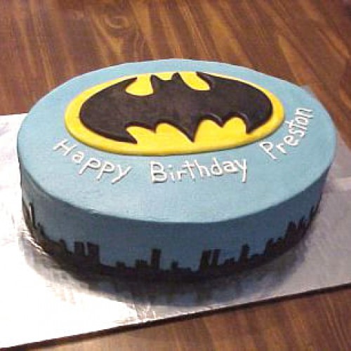 Batman Semi Fondant Cake Delivery in Gurugram