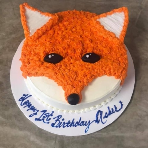 Fox Face Cream Cake Delivery in Gurugram