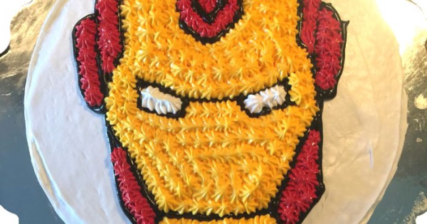 Specialty Cake - Ironman Mask - YouTube