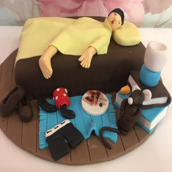 Lazy Boy Fondant Cake Lazy Boy Fondant Cake