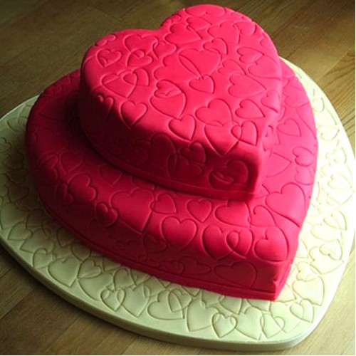 Magic of Love Romantic Fondant Cake Delivery in Gurugram