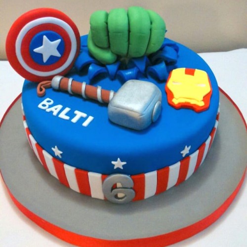 Marvel Avengers Designer Cake Delivery in Gurugram