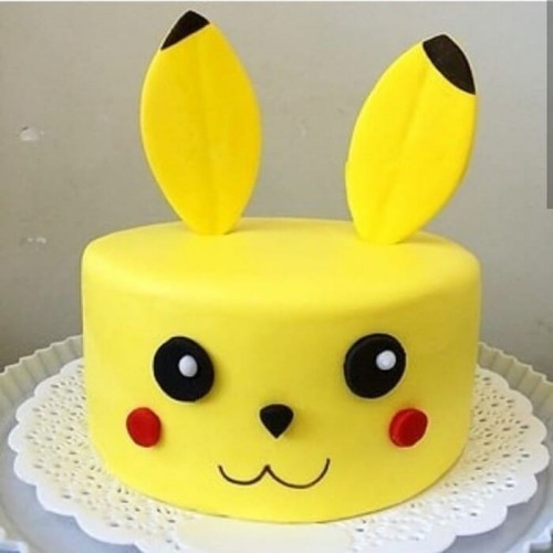 Pikachu Fondant Cake Delivery in Gurugram