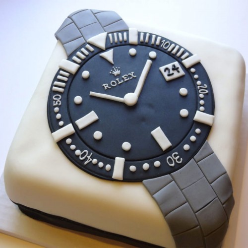 Rolex Watch Themed Cake Delivery in Gurugram