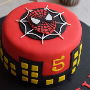 How to decorate a Spiderman Cake | My Kitchen Stories-cokhiquangminh.vn