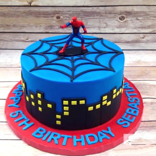 Spiderman Homecoming Cake Delivery in Gurugram