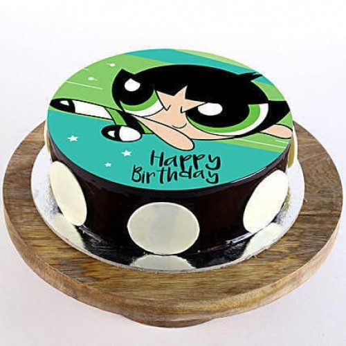 Buttercup Chocolate Photo Cake Delivery in Gurugram
