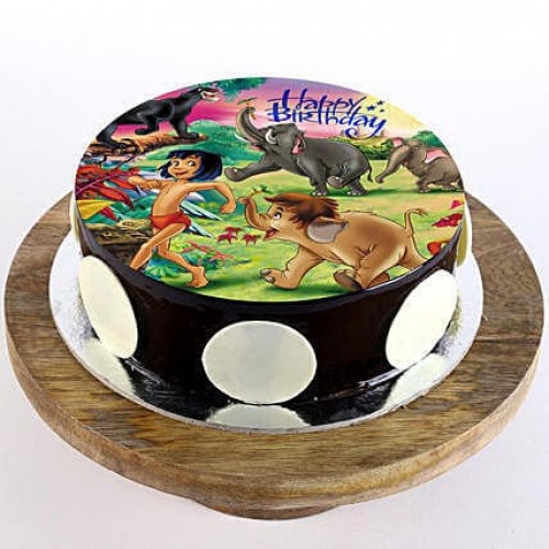 Jungle Book Chocolate Cake Delivery in Gurugram