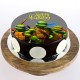 Ninja Turtles Chocolate Photo Cake Delivery in Gurugram