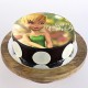Tinker Bell Chocolate Photo Cake Delivery in Gurugram
