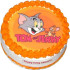 Tom & Jerry Photo Cake